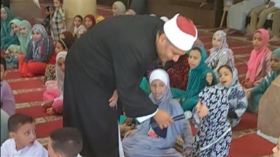 انطلاق قافلة دعوية من مسجد تل منصور بالحامول بكفر الشيخ 