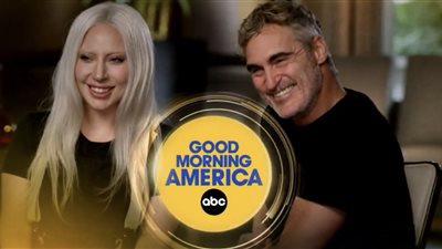 خواكين فينيكس وليدي جاجا ضيفا برنامج Good Morning America