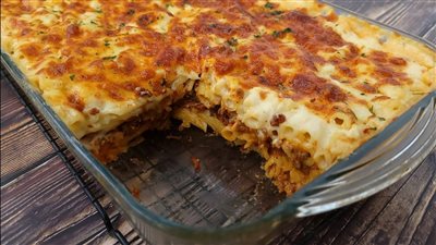 طريقة عمل مكرونة بشاميل، سهلة وبسيطة ومذاقها لا يقاوم