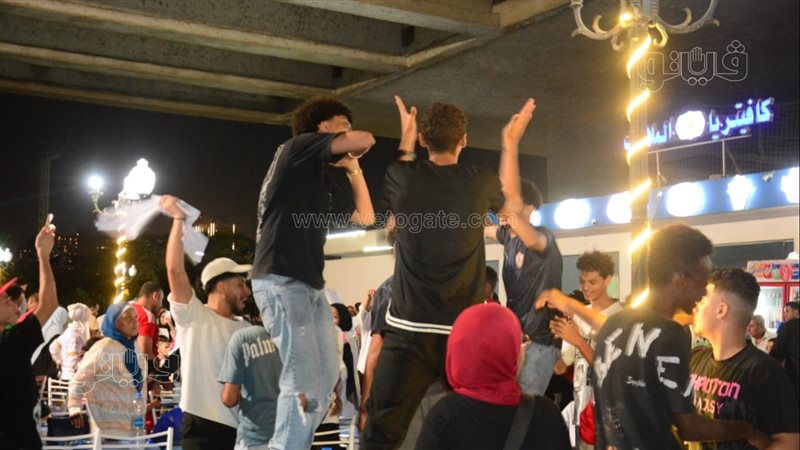 احتفالات جمهور الزمالك،
