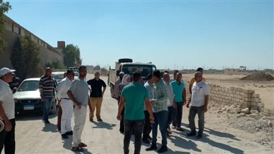 تكثيف حملات إزالة المخالفات بمراكز المنيا