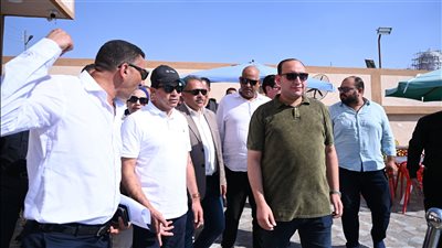 أشرف صبحي ومحافظ الشرقية يفتتحان منشآت جديدة بنادي أولاد صقر