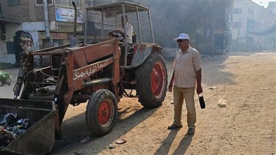 رئيس مدينة الزقازيق يتابع أعمال النظافة ورفع كفاءة الطرق