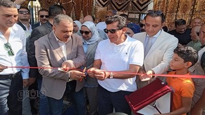 تفاصيل زيارة وزير الشباب لمحافظة الشرقية (فيديو وصور)