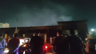 حريق بمنزل مكون من طابقين في طهطا   