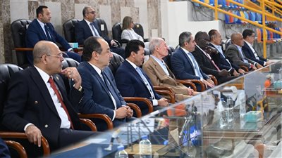 وزراء الرياضة والعمل وقطاع الأعمال يشهدون افتتاح كأس العالم لأندية كرة اليد