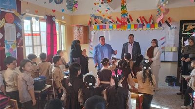 جولات تفقدية على مدارس المنصورة والجمالية في الدقهلية (صور)