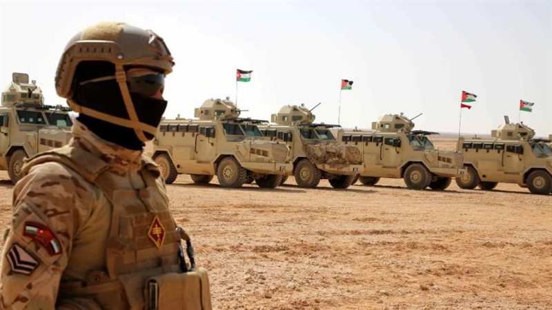 الجيش الأردني، فيتو