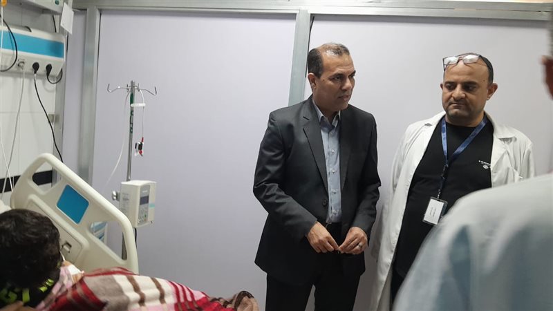 جولة وكيل وزارة الصحة