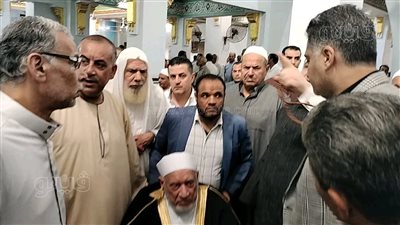 الطاروطي وأبناء الطرق الصوفية أبرز الحضور في عزاء شقيقة أحمد عمر هاشم (صور)