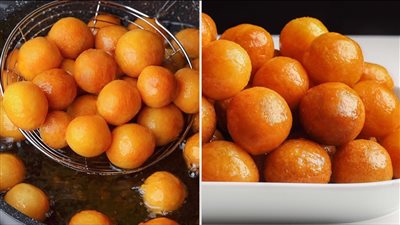 طريقة عمل الزلابية، حلوى شرقية هشة ومقرمشة