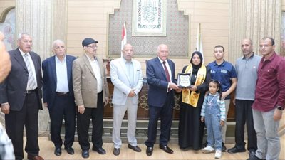 الزناتي يستقبل أسرة معلم ديرمواس 