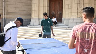 رسم وألعاب، أبرز أنشطة طلاب جامعة القاهرة خلال الأسبوع الأول للدراسة (صور) 