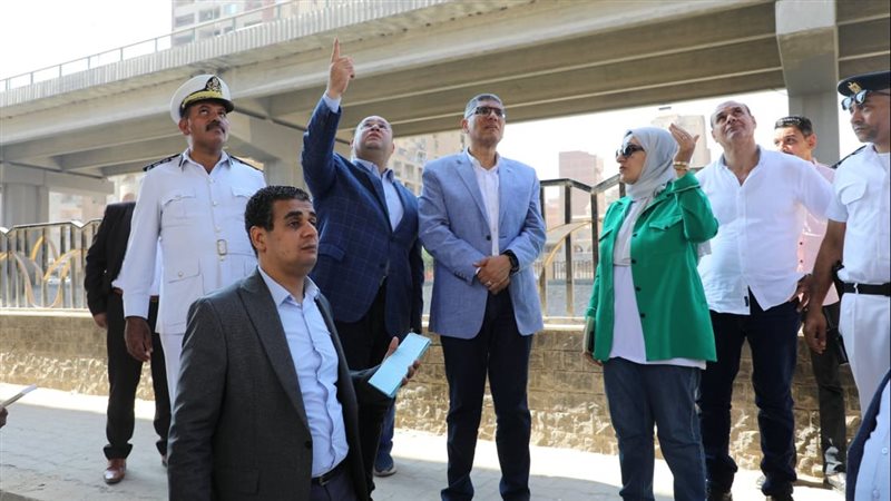 محافظ الجيزة خلال