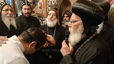 سيامة 3 رهبان جدد بدير الأنبا باخوميوس الشايب في الأقصر (صور)