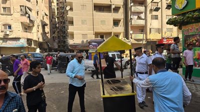 محافظة الجيزة ترفع 600 حالة إشغال بمنطقتي فيصل وكعبيش (صور)