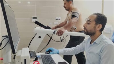 صحة دمياط: بدء تشغيل جهاز رسم القلب بالمجهود بالمستشفى العام