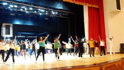 قصر ثقافة الإسماعيلية يشهد بروفات مهرجان الفنون الشعبية (صور) 