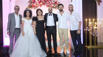 الفنانة فاطمة عادل تحتفل بزفافها على المخرج ياسر عطية (صور)