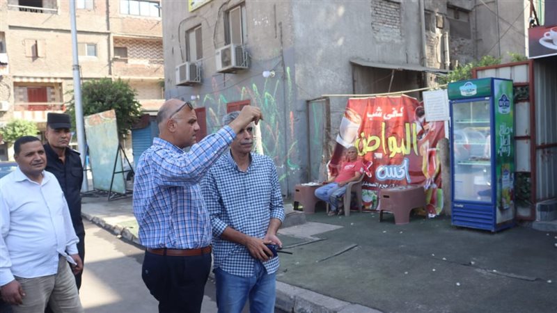 محافظ القليوبية خلال