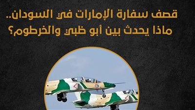 قصف سفارة الإمارات في السودان.. ماذا يحدث بين أبو ظبي والخرطوم؟ (إنفوجراف)