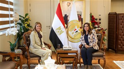 تفاصيل لقاء وزيرة التنمية المحلية والمدير التنفيذي للأكاديمية الوطنية للتدريب 
