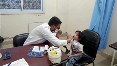 تحصين 50 رأس ماشية ضد طاعون المجترات الصغيرة بدمياط