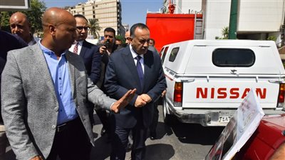 اصطفاف 32 مركبة ومعدة تابعة لمحافظة أسيوط بعد رفع كفاءتها