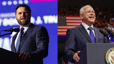 جي دي فانس Vs تيم والز، مناظرة مرتقبة اليوم بين المرشحين على منصب نائب الرئيس الأمريكي