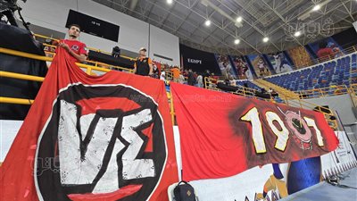 كرة اليد، جماهير الأهلي تشعل صالة العاصمة الإدارية قبل مواجهة ماجديبورج (صور وفيديو)