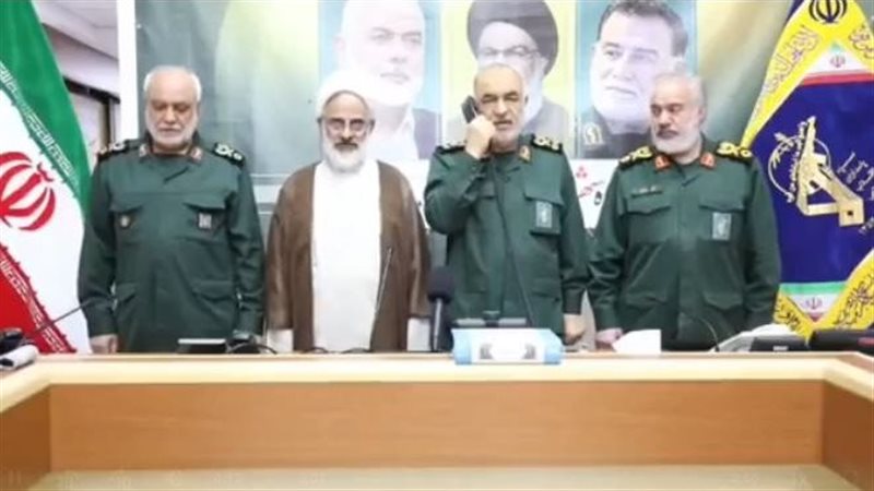  لحظة إصدار أمر قصف