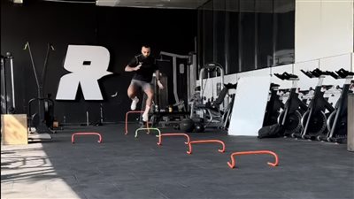 أفشة يواصل تدريباته الفردية في فترة الراحة السلبية (صور)