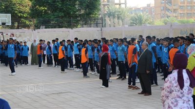 مدارس الأقصر تحتفل بذكرى انتصارات أكتوبر خلال طابور الصباح (صور)