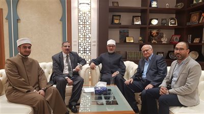 مفتي الجمهورية يستقبل رئيس المعهد القومي للبحوث الفلكية لبحث التعاون المشترك 