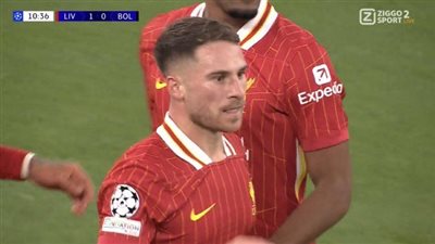 بصناعة صلاح، ماك ليستر يتقدم بالهدف الأول لليفربول في مرمى بولونيا