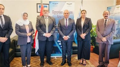 المصرية لعلوم الطيران تبحث تعزيز التعاون مع 
