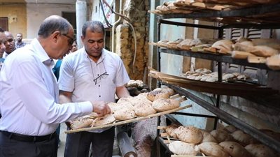 حملات تموينية على المخابز والأسواق بالمنيا (صور) 