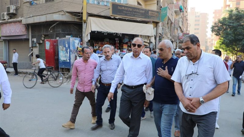 خلال جولته بشوارع