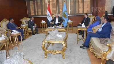 محافظ الغربية يبحث سبل الاستفادة من أصول الري لإقامة مشروعات تنموية