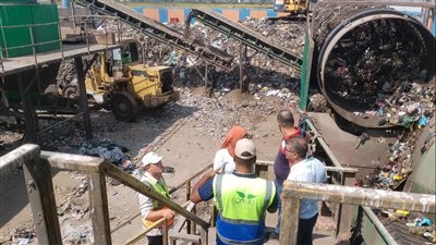 محافظ الدقهلية يتابع سير العمل بمنظومة المخلفات الصلبة