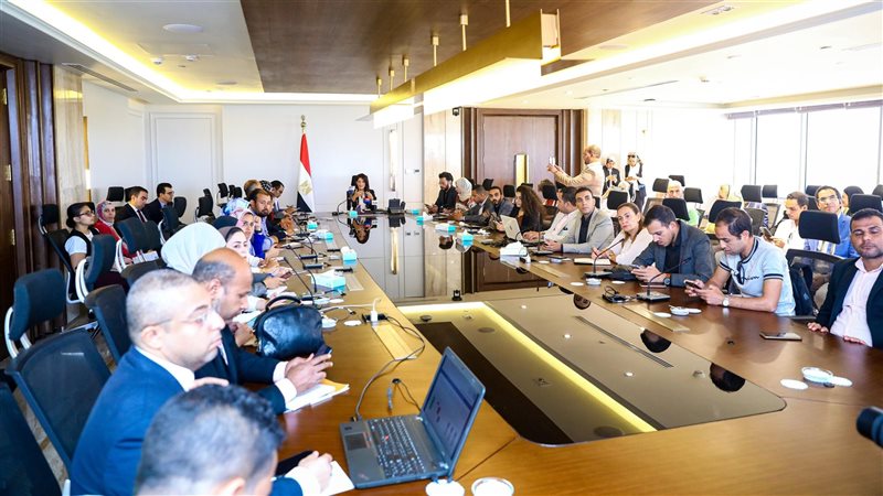 جانب من لقاء الدكتورة