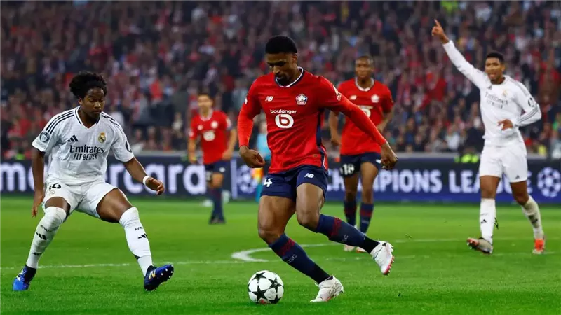 ريال مدريد وليل،