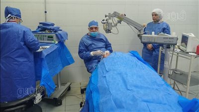 إجراء 7 عمليات جراحية بمستشفى الفشن ببني سويف