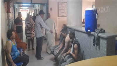 الصور الأولى، انهيار سقف مسجد تحت الإنشاء بالغربية وإصابة 6 عمال