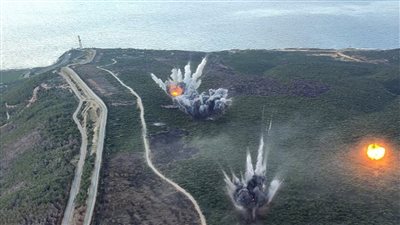 حزب الله يقصف قوة إسرائيلية بمنطقة اللبونة الحدودية