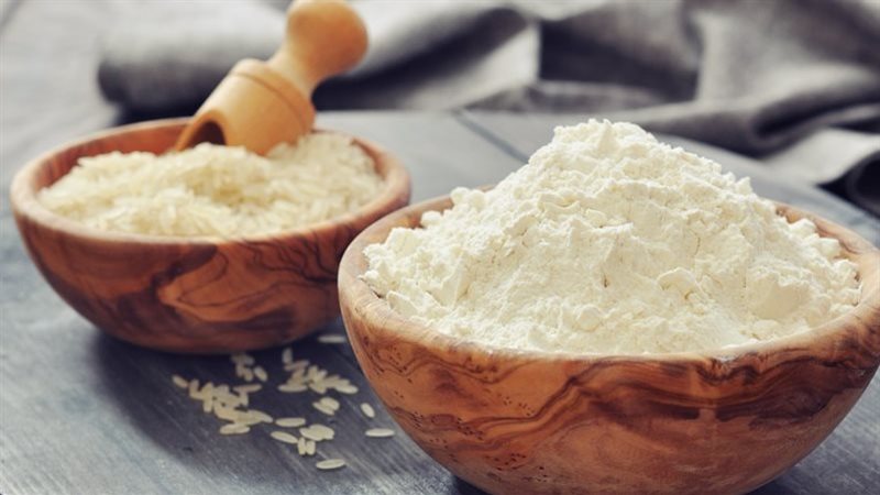 دقيق الأرز للبشرة،
