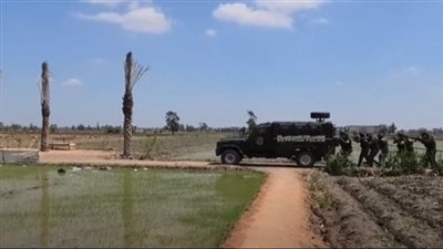 الأمن يقتحم بؤرة إجرامية لضبط الخارجين عن القانون فى 