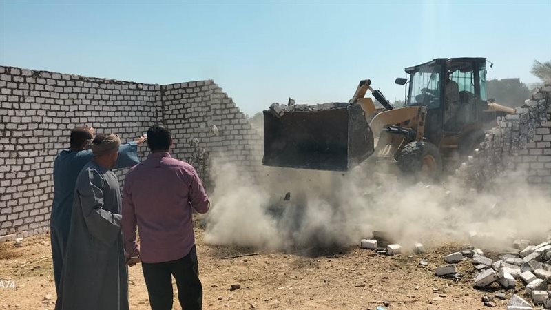 إزالة حالة تعدى فى