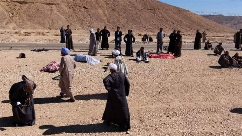 حادث طريق قنا - سوهاج