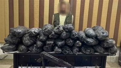 ضبط عاطل بحوزته 3 لفافات من مخدر الهيدرو في فايد بالإسماعيلية